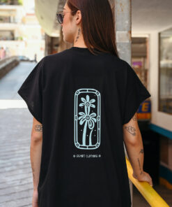 Alternative view of Sleeveless T-shirt oversized wide "Tropical"